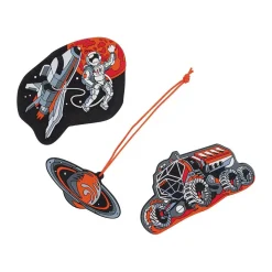 Scout Alpha DIN - SPACE DATA - Schulranzen-Set 4-teilig