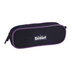Scout Alpha Exklusiv Safety Light - SPOOKY STARLIGHT - Schulranzen-Set 5-teilig