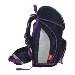 Scout Alpha Exklusiv Safety Light - SPOOKY STARLIGHT - Schulranzen-Set 5-teilig