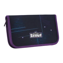 Scout Alpha Exklusiv Safety Light - SPOOKY STARLIGHT - Schulranzen-Set 5-teilig