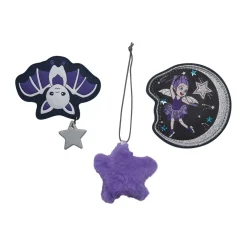 Scout Alpha Exklusiv Safety Light - SPOOKY STARLIGHT - Schulranzen-Set 5-teilig