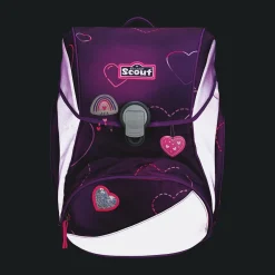 Scout Alpha Exklusiv Superflash - LOVELY - Schulranzen-Set 4-teilig