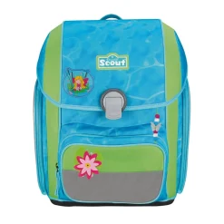 Scout Genius DIN - WATER LILY - Schulranzen-Set 4-teilig
