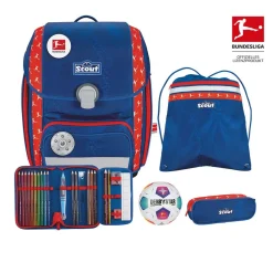Scout Genius Exklusiv - BUNDESLIGA - Schulranzen-Set 4-teilig
