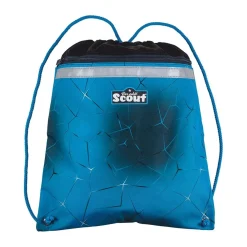 Scout Genius Exklusiv Safety Light - POLAR BLUE - Schulranzen-Set 5-teilig