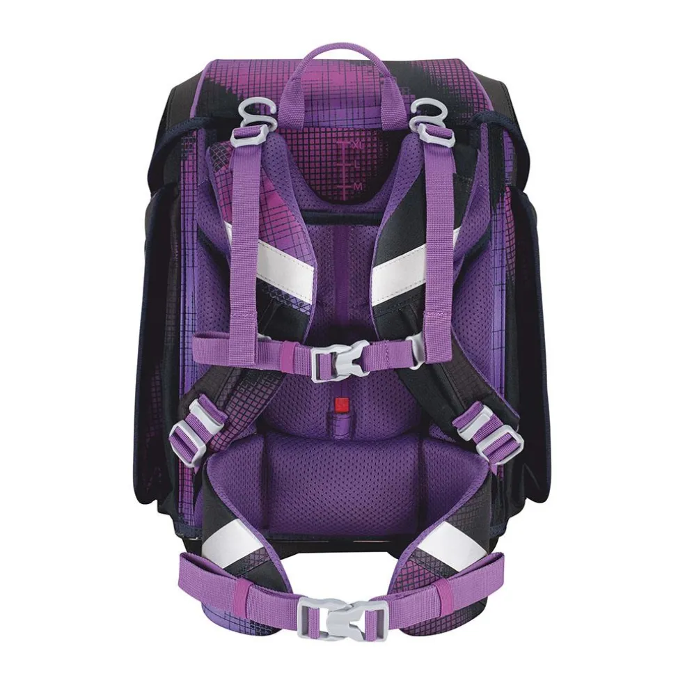 Scout Genius Set Movie Star - PINK PIXEL - Schulranzen-Set 5-teilig