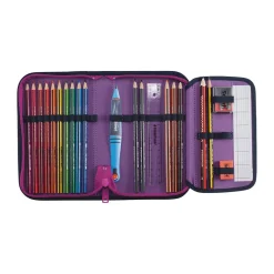 Scout Genius Set Movie Star - PINK PIXEL - Schulranzen-Set 5-teilig