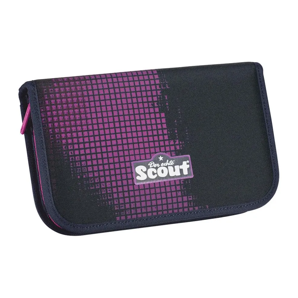 Scout Genius Set Movie Star - PINK PIXEL - Schulranzen-Set 5-teilig