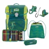 Scout Neo Exklusiv Superflash Extreme - LIZARD - Schulranzen-Set 4-teilig