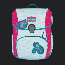 Scout Neo Exklusiv Superflash Extreme - UNICORN - Schulranzen-Set 4-teilig