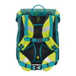 Scout Neo Exklusiv Superflash Extreme - LIZARD - Schulranzen-Set 4-teilig