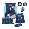Scout Schulranzen Alpha LED - PEGASUS - Set 4-tlg.