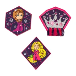 Scout Schulranzen Alpha Safety Light - DIAMOND PRINCESS - Set 4-tlg.