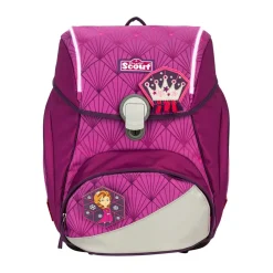 Scout Schulranzen Alpha Safety Light - DIAMOND PRINCESS - Set 4-tlg.