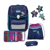 Scout Schulranzen Genius - BLUE STAR - Set 4-tlg.