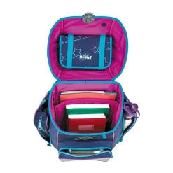 Scout Schulranzen Genius - BLUE STAR - Set 4-tlg.