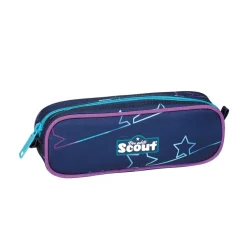 Scout Schulranzen Genius - BLUE STAR - Set 4-tlg.