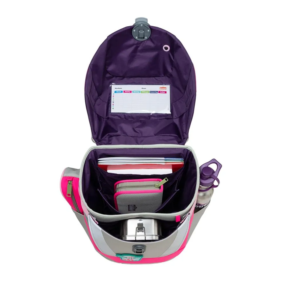 Scout Schulranzen Sunny II - PINK CHERRY - Set 4-tlg.