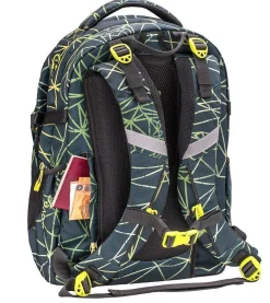 Wave Rucksack Set 2-tlg. Infinity - STRIPES GREEN