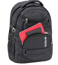 Wave Rucksack Set 2-tlg. Infinity - BLACK