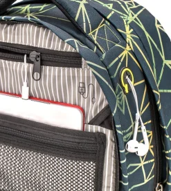 Wave Rucksack Set 2-tlg. Infinity - STRIPES GREEN