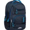 Wave Schulrucksack Infinity Move - HAZY BLUE